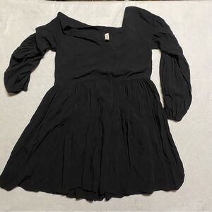Malai Black Midi Dress Small